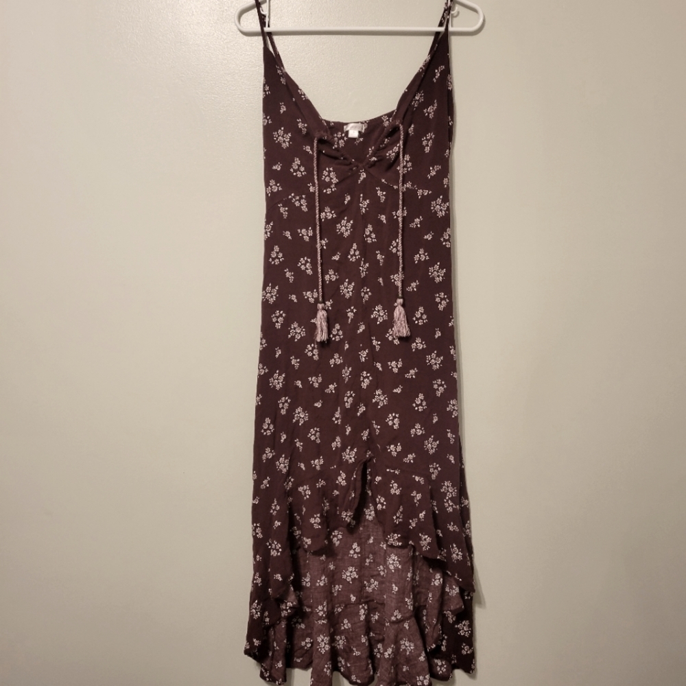 Floral High Low Dress - Picture 2 of 3